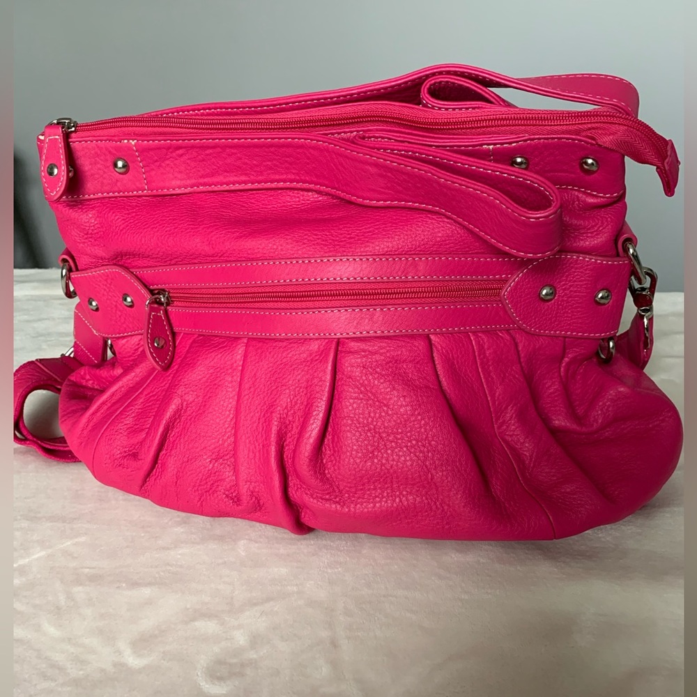 NWOT Barr + Barr NY 100 percent leather purse